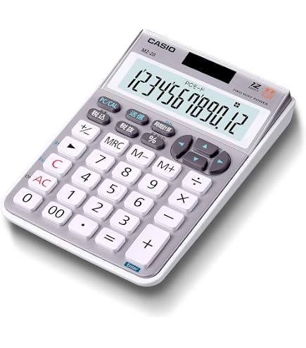 Amazon.co.jp: CASIO JZ-12 カシオテンキー電卓 : 文房具・オフィス用品